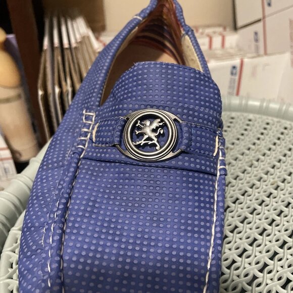 Stacy Adams Mens Cyd Slip On Loafers In Blue, Size 8.5 M - Picture 6 of 8